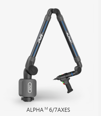 便攜式七軸關節臂三坐標測量儀PMT-ALPHA-M